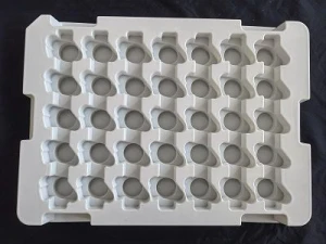 plastic PET blister trays vacuum forming blister packaging inner trays