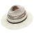 Import 1$ Paper Straw Fedora Hat Straw Jazz Hat Summer Sun Beach Straw Hat Logo Custom Printing on Ribbon for Men from China