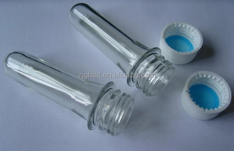 100% new material PET preform for bottles and barrels blowing