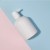 100ml 250ml 350ml 500ml Empty Gloss White Squat Short Round Bottle Shampoo Hair Wash Gel Packaging with Large Press Lotion Pump