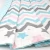 Import 100%polyester Microfiber strip printing comforter sets edredones baby design rebounds filling from China