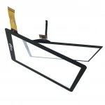 10.1 inch touch screen tempered glass project capacitive touch panel with I2C interface