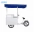 108L DC 12v solar powered ice cream cart with freezer fridge refrigerator tricycle bike