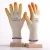 Import 10G /7G white cotton liner coated with bicolores smooth latex protective labor gloves from China