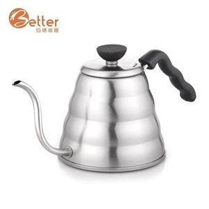 1.0L/1.2L Stainless Steel Pour Over Gooseneck Kettle Coffee and Tea Kettle