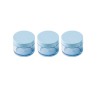 10ml 20ml 30ml Blue Plastic Cream Jars with Blue Lids