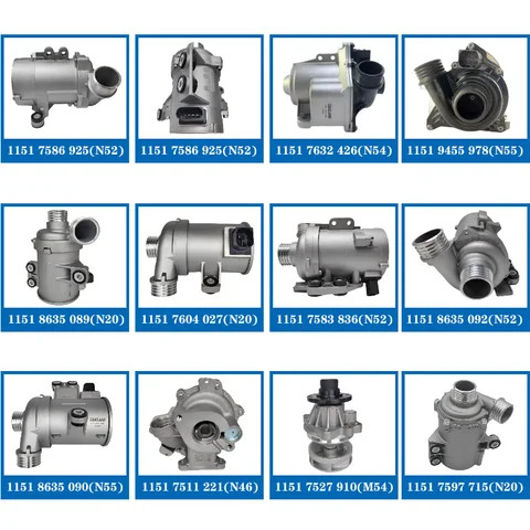 11517632426 11517597715 11517586925 11517511221 Engine Water Pump For BMW N20 N46 N52 N54 N55 M54 E30 E36 E39 E46 E71 E90 E91