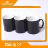 11oz black color change mug for sublimation printing with sublimation paper