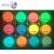 Import 12 colors neon colors UV glow in dark acrylic nail powder from China