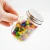 Import 120ml mini glass spice storage bottle with silver holey lid/ glass spice shaker from China
