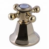 123.3 Widespread Faucet Brass Cross Handle with Index Button