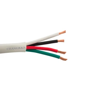 12AWG 14AWG 16 AWG 4 Cores 99.9% OFC UV PVC LSZH Jacket Heavy Duty Grade Indoor outdoor ofc copper speaker cable