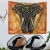 Import 130*150 custom printed custom made indian elephant tapestry from China