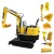 Import 1.3ton china mini excavator mulcher mini excavators machine price from China