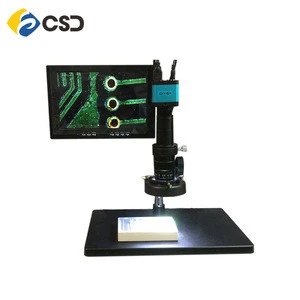 14 Mp Camera Operation Electronic Digital Microscope With 10 Inch Lcd Screen