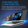 14.1 Intel N3350 Business Laptops with 6G RAM and 128G/256G/512G/1T ROM Win 11