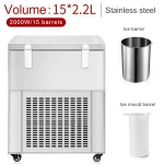 15 barrels milk snow ice-block-making machine used for dessert shop ice makers for sale commercial ice maker