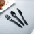 Import 15cm disposable food grade PS plastic cutlery fork from China