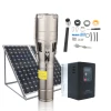15hp solar pump agriculture solar pump prices list dc solar powered bldc motor 6 inches submersible water pump with pv panel