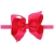 Import 16 colors 6 bow Infant Girls Headband Head Wraps Elastic Bands Grosgrain Ribbon Bows Tiara Baby Headbands Hair Accessories from China