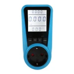 16A Energy Power Meter Socket With Electricity Meter Europe Plug