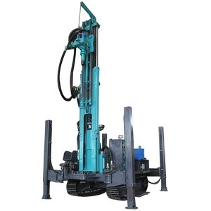 180m 200m 300m 350m 400m 500m 600m Crawler Mounted Rotary Portable Mining Machine Water Well Drilling Rigs