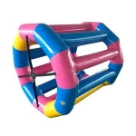 1.8*1.5 m water-play-equipment Inflatable Water Treadmill Hamster Roller Wheel, water wheel for pool