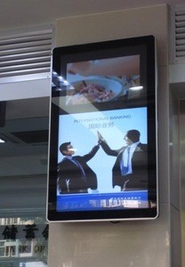 19 Inch Wall Mounting Advertising LCD Displays With Wifi