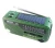 Import 1JGIH1 DEGEN DE13 FM AM SW Crank Dynamo Solar Power Emergency Radio from China
