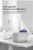 Import 1L Ultrasonic Cool Mist Humidifier With Star Night Light Projector for Kids Room from China