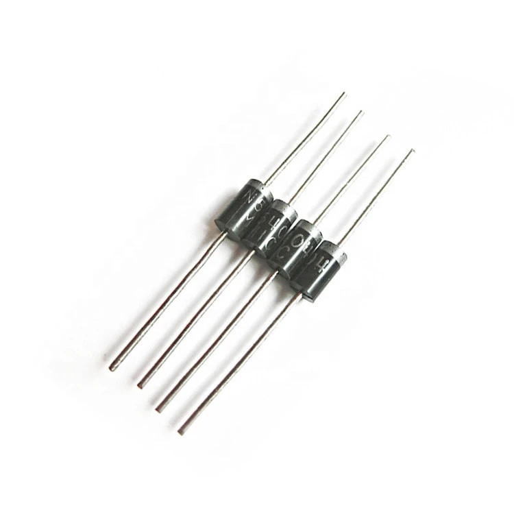 1N5406 600V 3A DO-201AD  Axial Lead Silicon Rectifier Diodes Glass Passivated General Purpose Rectifiers