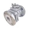 2 inch stainless steel materials 2pc manual ball type control valve floating suppliers