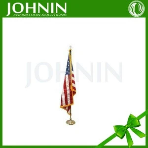 2 meters extension type metal stand high-quality indoor standing flag