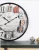 Import 20 inch big digital retro round metal  specialty wall clock from China