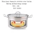 Import 20 Qt Induction cookware Stainless Steel Stock Pot with lid from China
