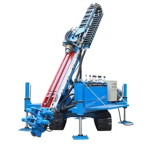 200m depth 200mm soil nail rotary anchor mining drilling machine
