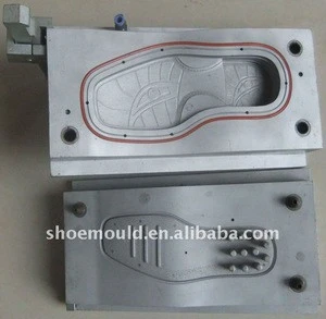 2013 new PVC air mix soles moulds for making comfortable shoes used on automatic machine