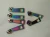 Import 2016 newest bag lock colorful plating rainbow color handbag accessories belt buckles from China