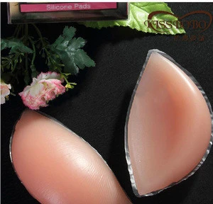 2016 silicon prosthetics silicone fake breasts adhesive silicone gel breast enhancers