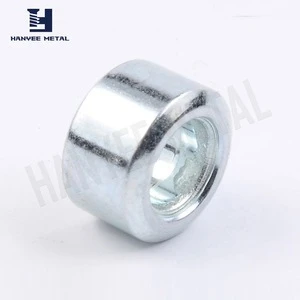 2017 Best sale (ID)18mm*(OD)25mm*(L)15mm white zinc plate high quality fully hollow fastener