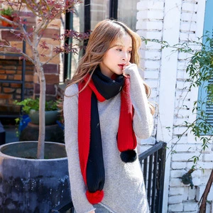 2017 Korean Autumn And Winter New Lovers Thick And Long Warm Womens Necklace Hair Scarf