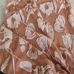 2018 hot sell wholesale polyester/nylon custom design super soft burnt-out mirco stretch velvet fabric for velvet curtain fabric
