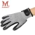 Import 2018 New design long spike grey pet glove brush , pet hair deshedding grooming glove from China