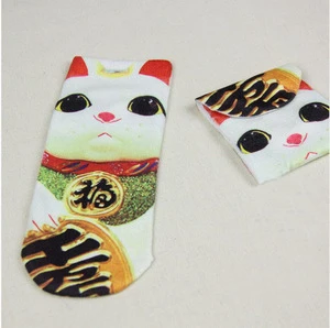 2018 New Style 3D Sublimation Print Ankle Socks