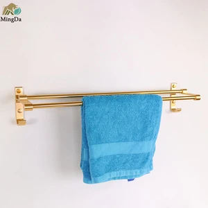 2019 New Design Aluminum Towel Bar Double Rail Towel Rack