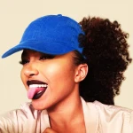 2020 New Novelty Fashion Women Half empty top washed cloth Baseball Cap Ponytail Girl Cotton Hats