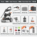 2020 new product car washer machine cleaning mini hose car washer