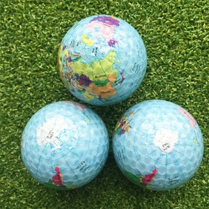 2020 Promotion Printing Globe Custom Golf Balls Sport Practice Golf Ball