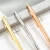 Import 2020 Promotional high quality business gift aluminum twist pen luxury rose gold metal ball pen with laser logo from China