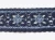 Import 2021 Fashionable Custom Embroidered Headband Knitted Hair Accessories For Women Girls from China
